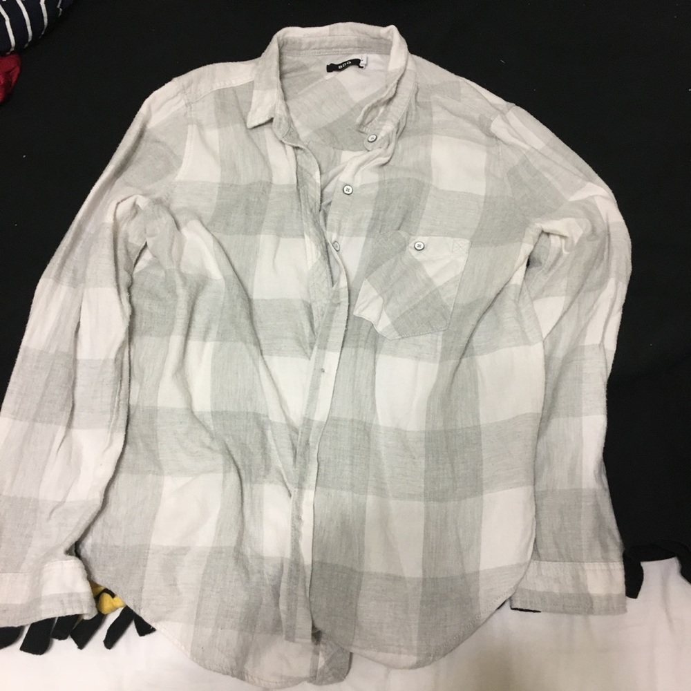 White urban outfitters flannel
